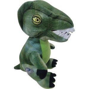 Jurassic World Velociraptor Plush Dinosaur Stuffed Animal Green‎ 11 Inches